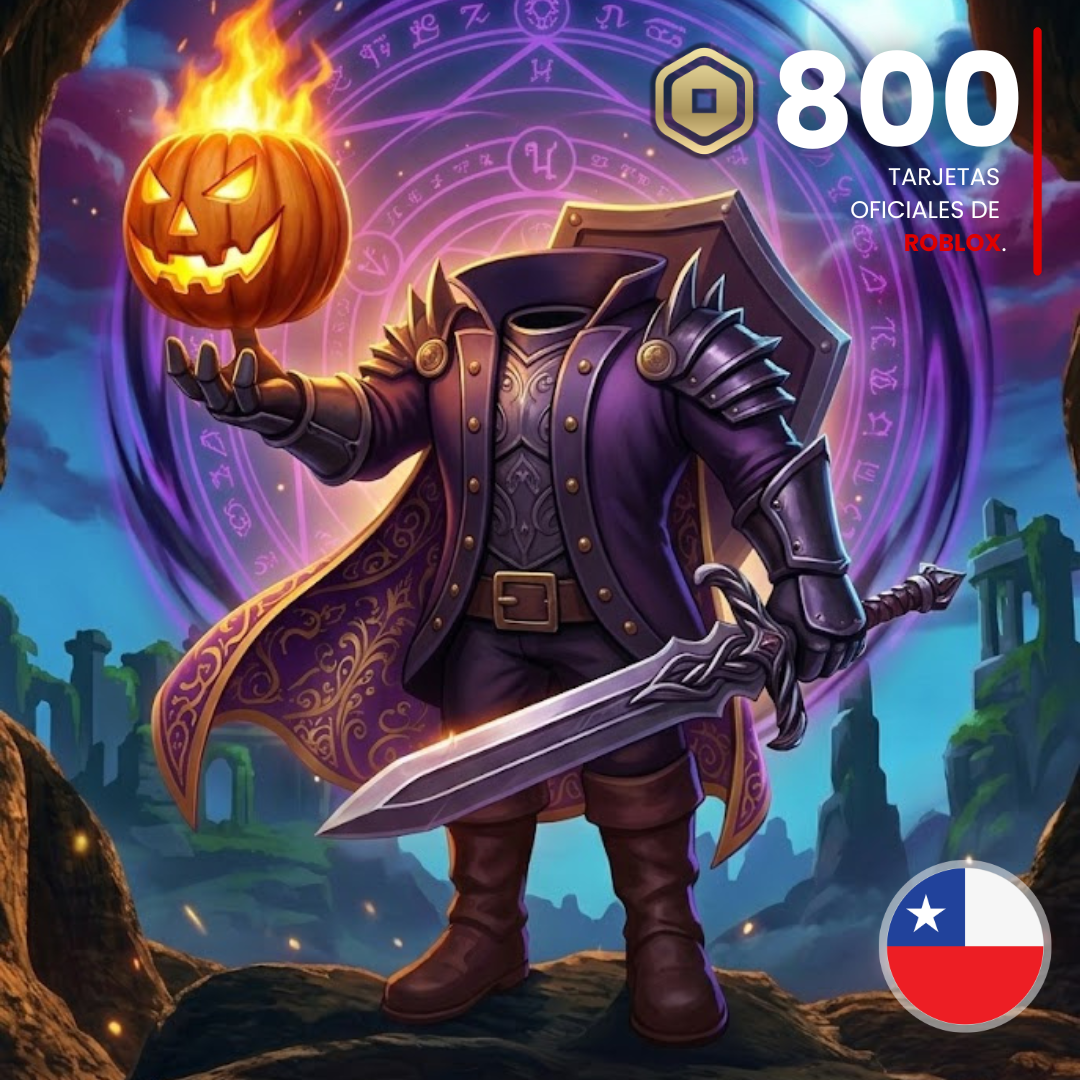 800 Robux Tarjeta de Regalo