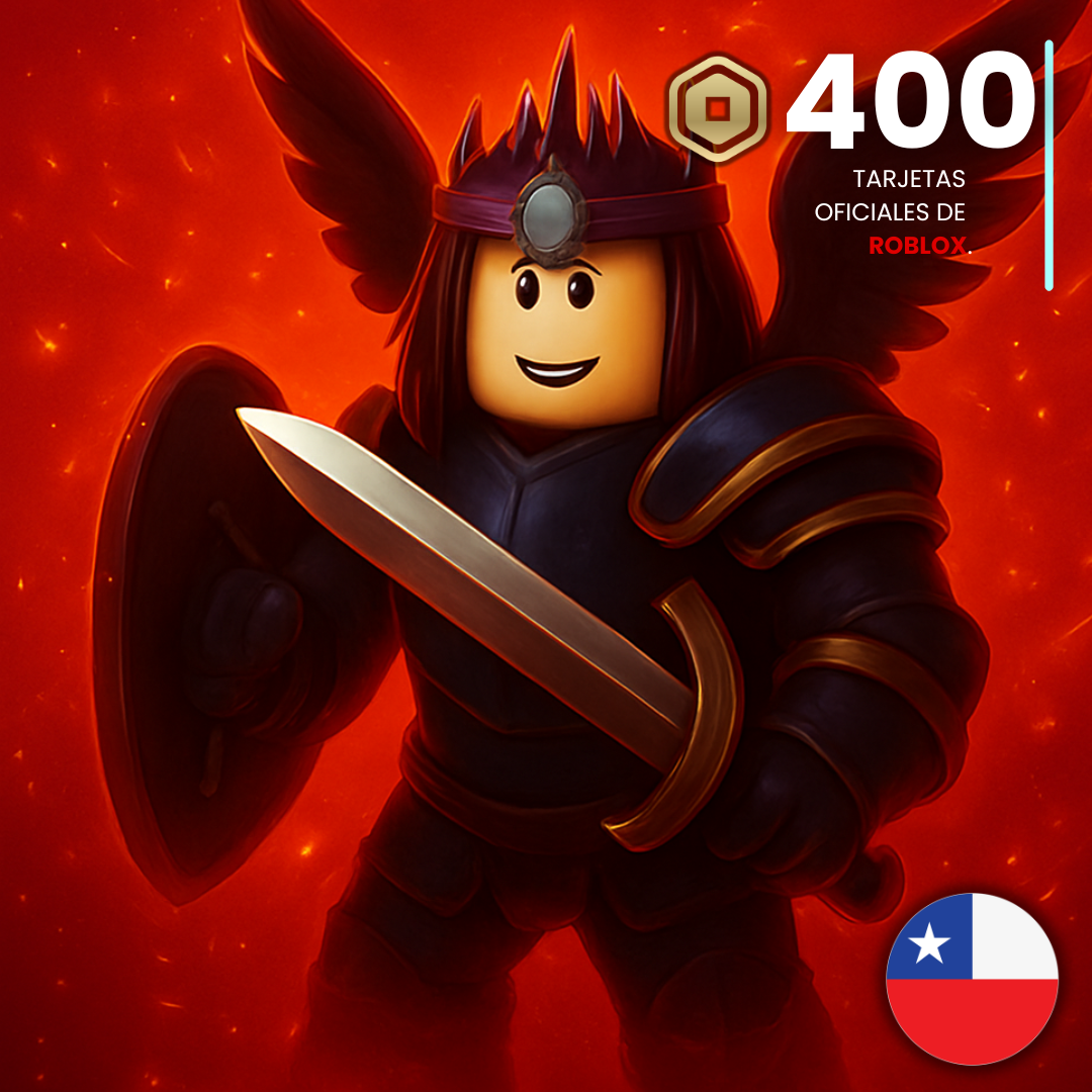 400 Robux Tarjeta de Regalo
