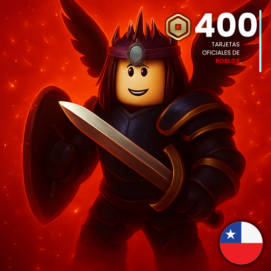 400 Robux Tarjeta de Regalo